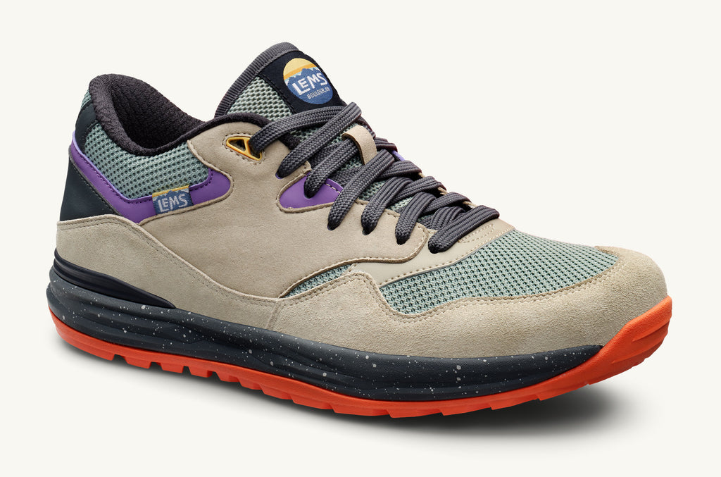 Beige Green Men's Lems Sneakers Trailhead | WRK7071FN