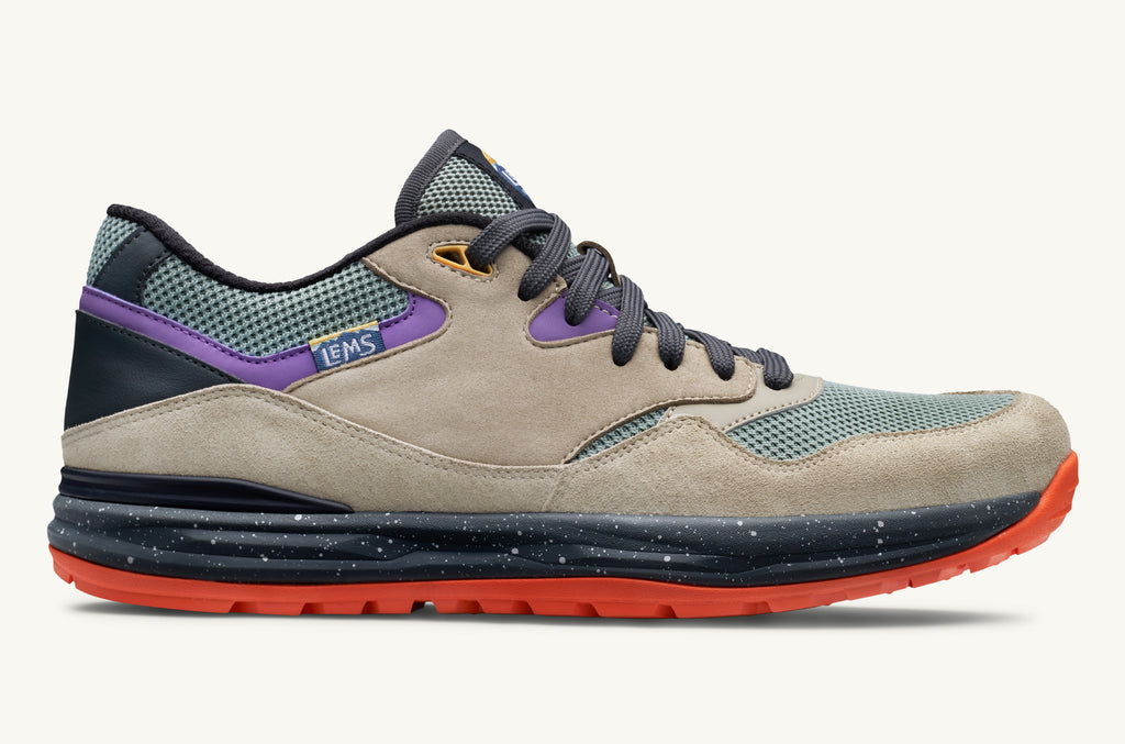 Beige Green Men's Lems Sneakers Trailhead | WRK7071FN