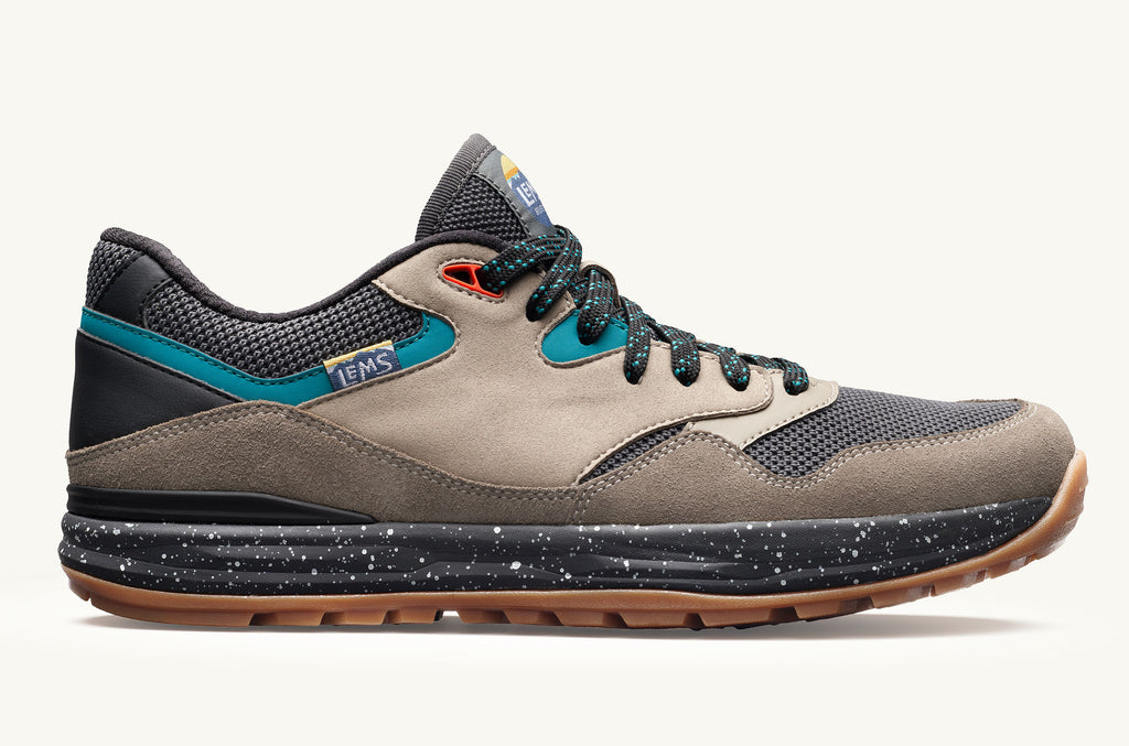 Beige Grey Men's Lems Sneakers Trailhead | JWJ9024ST