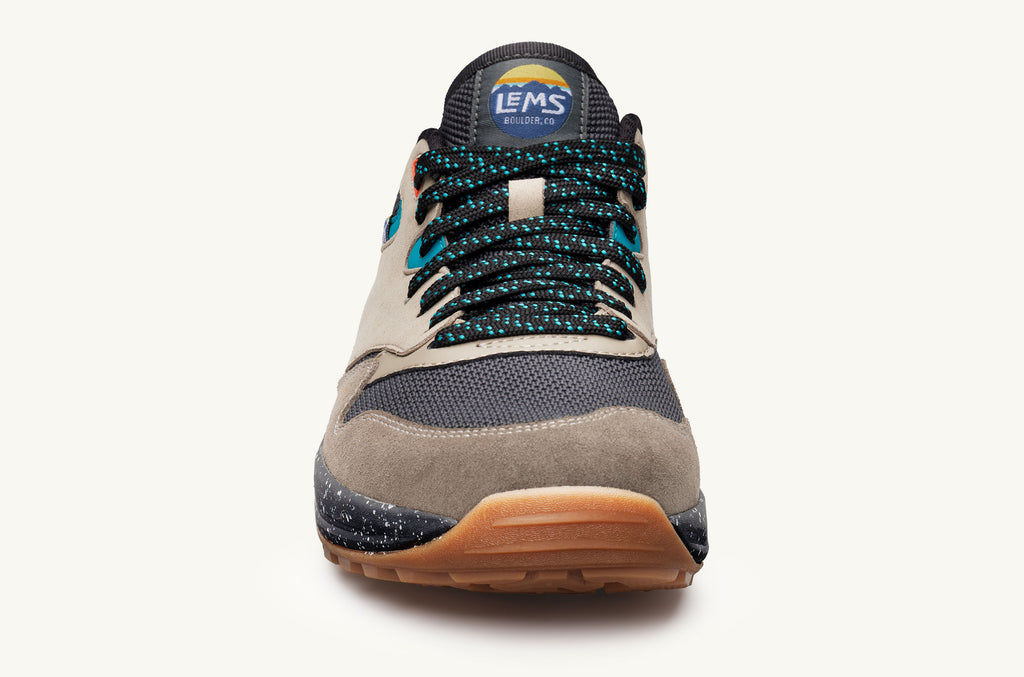 Beige Grey Men's Lems Sneakers Trailhead | JWJ9024ST