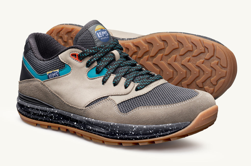 Beige Grey Men\'s Lems Sneakers Trailhead | JWJ9024ST