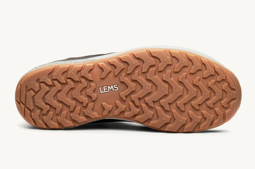 Black Grey Men's Lems Sneakers Trailhead | KCS1634GB