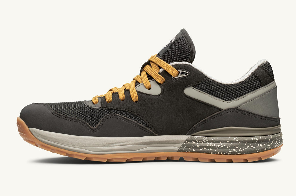 Black Grey Men's Lems Sneakers Trailhead | KCS1634GB