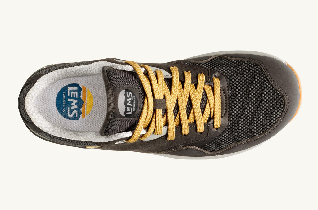 Black Grey Men's Lems Sneakers Trailhead | KCS1634GB