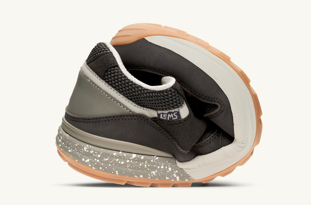 Black Grey Men's Lems Sneakers Trailhead | KCS1634GB