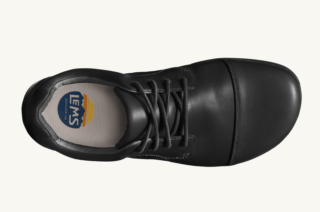 Black Men's Lems Dress Shoes Nine2Five | MSQ8991JQ