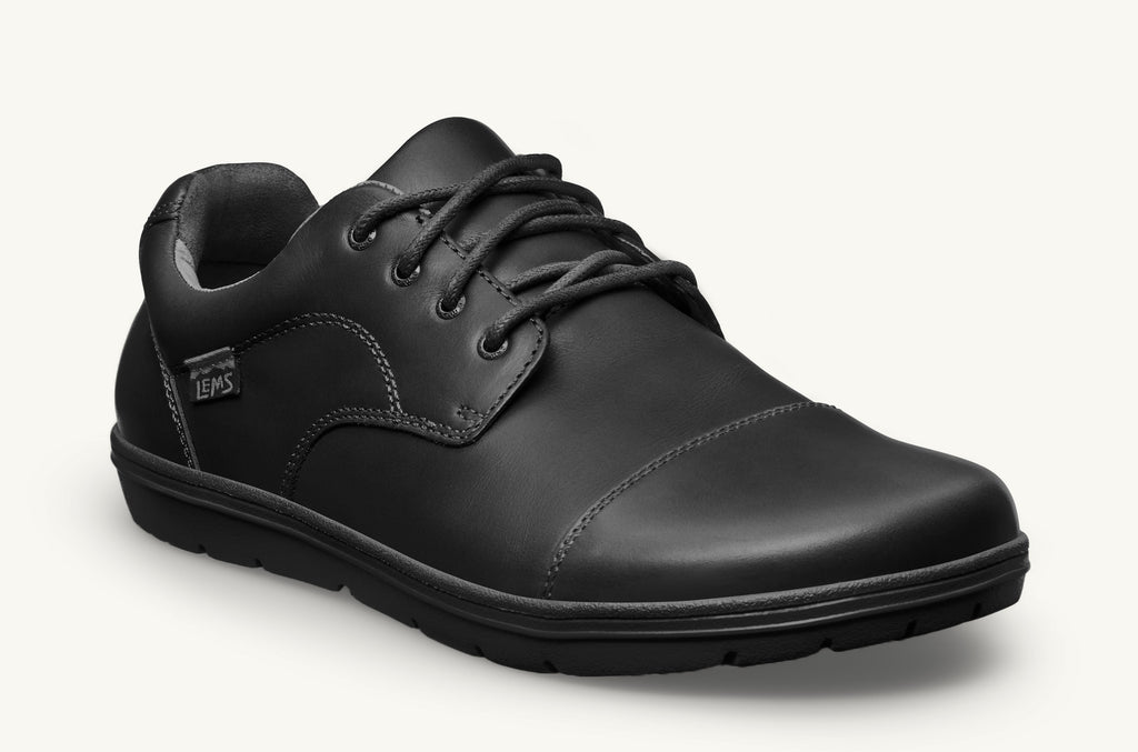 Black Men's Lems Dress Shoes Nine2Five | MSQ8991JQ