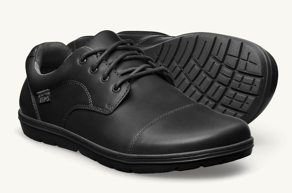 Black Men\'s Lems Dress Shoes Nine2Five | MSQ8991JQ