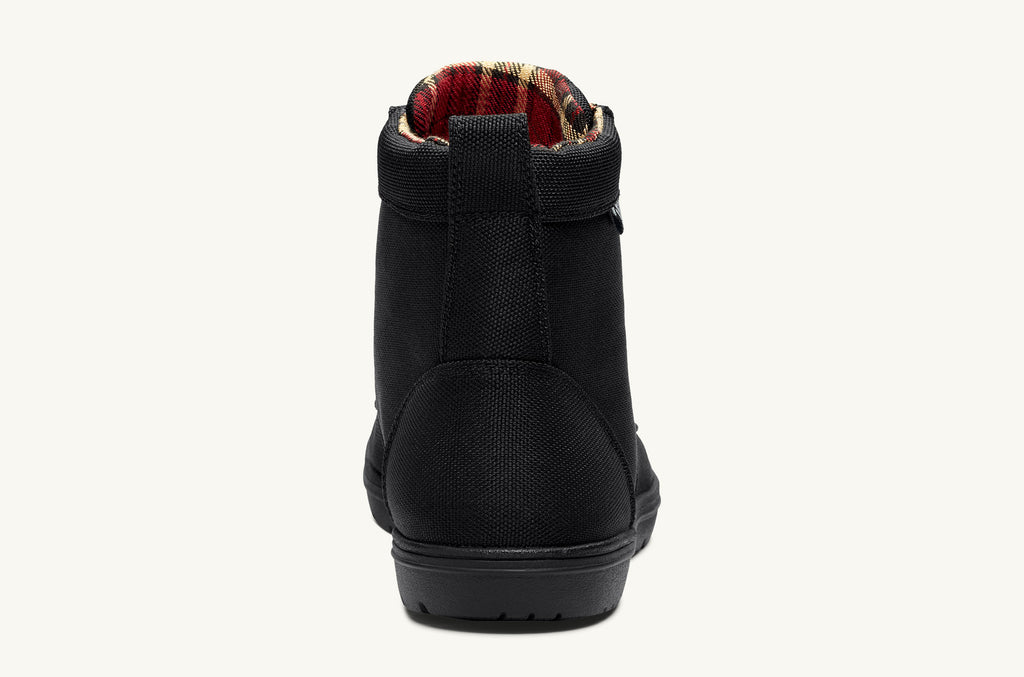 Black Men's Lems Nylon Boots Boulder | VOF1328FK
