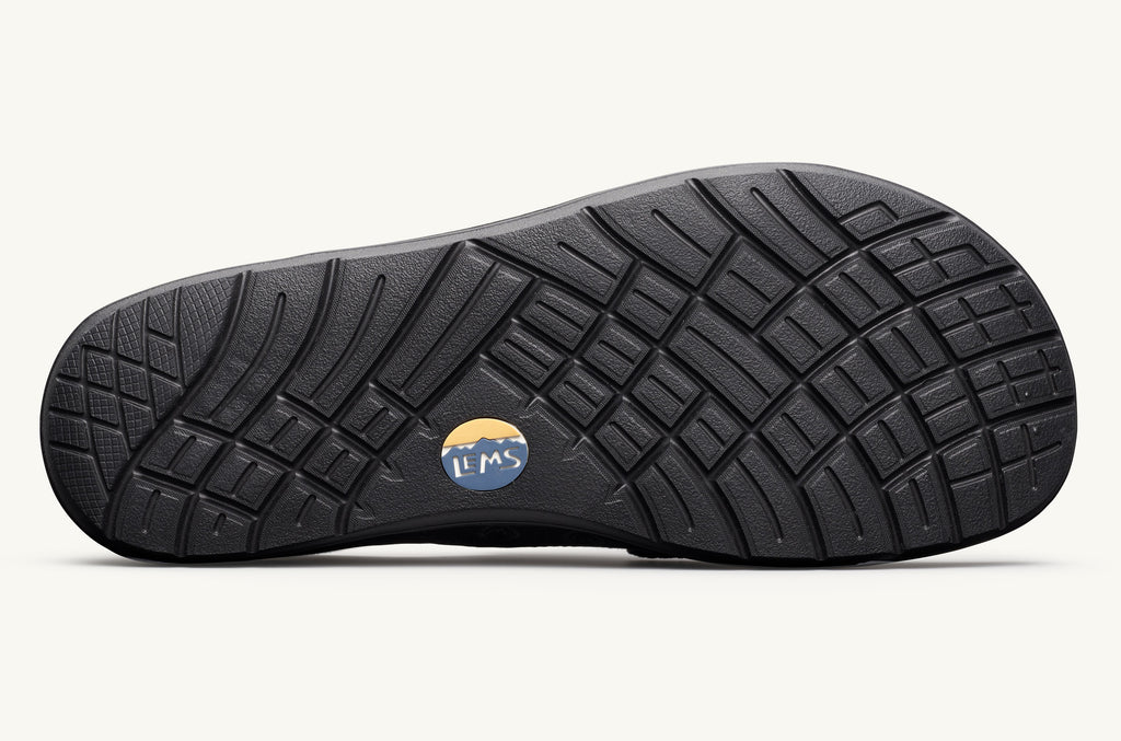 Black Men's Lems Slip On Shoes Drifter | XAH5121IV