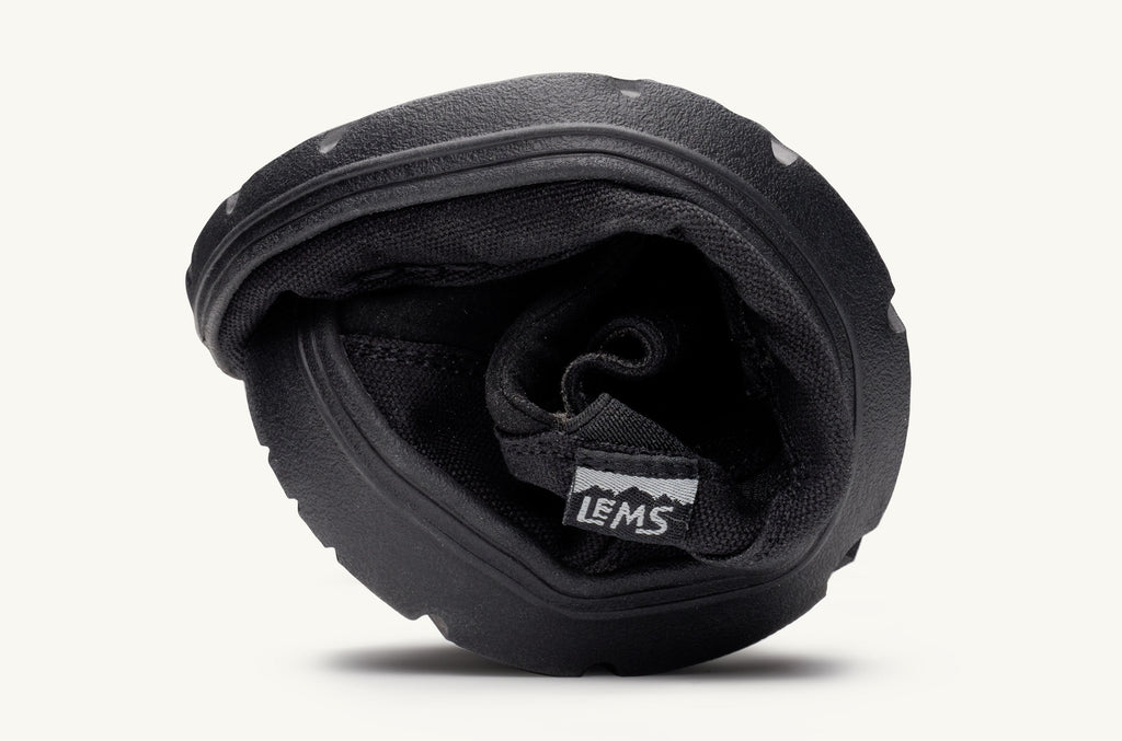 Black Men's Lems Slip On Shoes Drifter | XAH5121IV