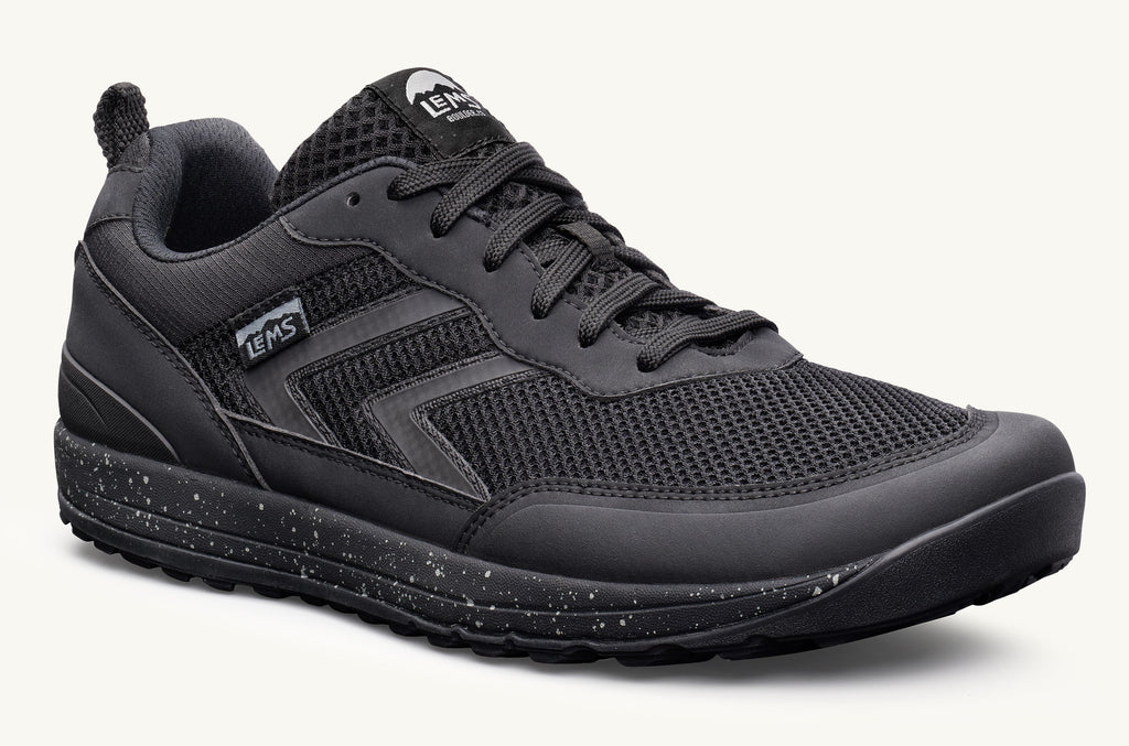 Black Men's Lems Sneakers Primal Pursuit | PNG3369PH