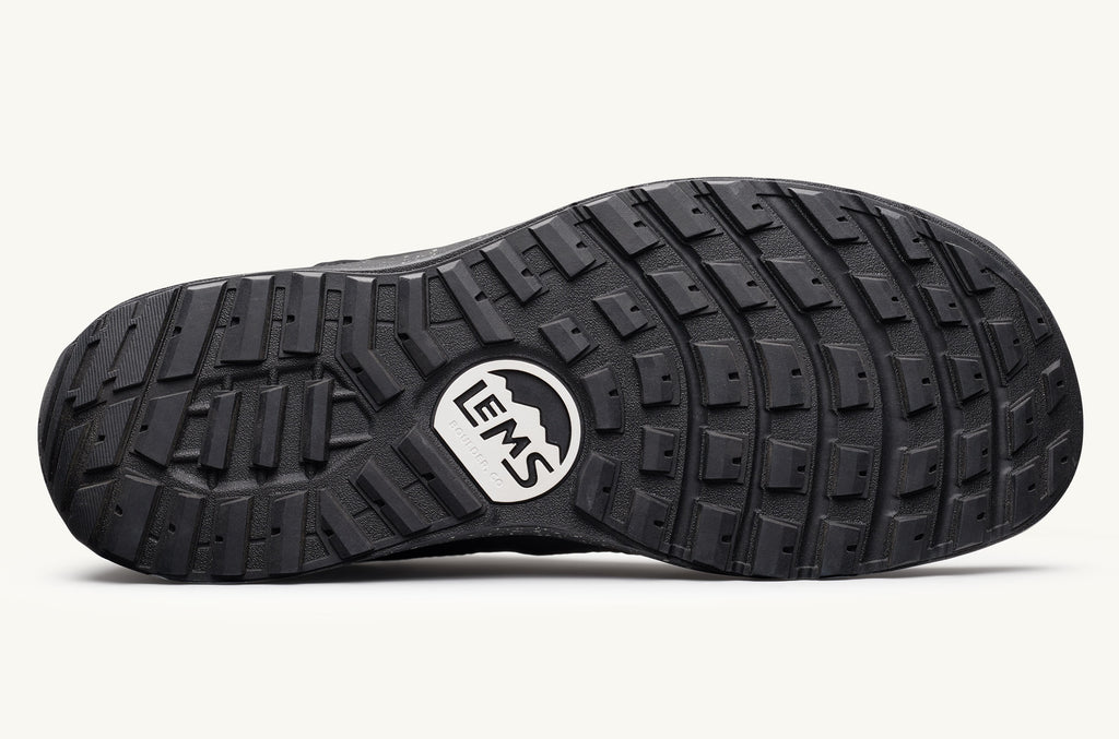Black Men's Lems Sneakers Primal Pursuit | PNG3369PH