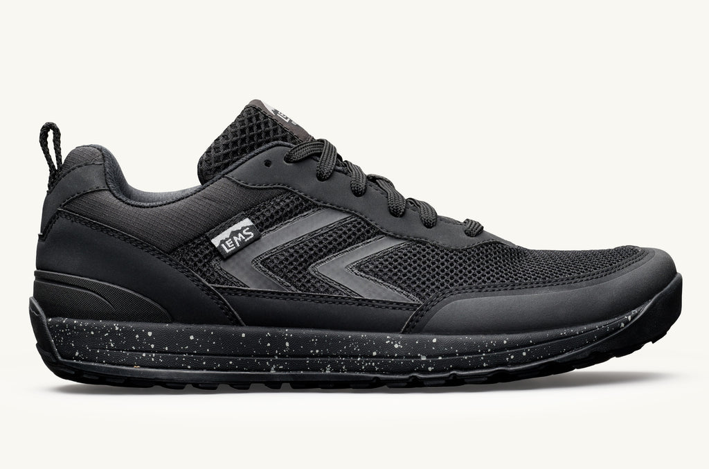 Black Men's Lems Sneakers Primal Pursuit | PNG3369PH