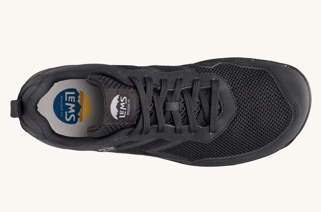 Black Men's Lems Sneakers Primal Pursuit | PNG3369PH