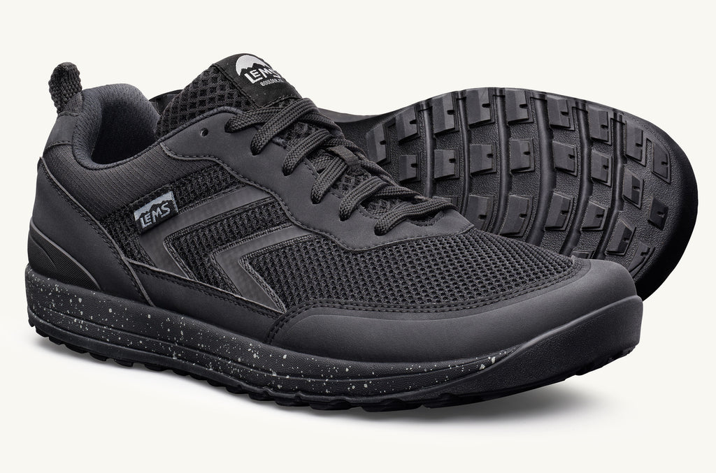 Black Men\'s Lems Sneakers Primal Pursuit | PNG3369PH