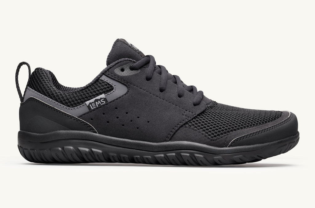 Black Men's Lems Sneakers Primal Zen | BUG2155LK