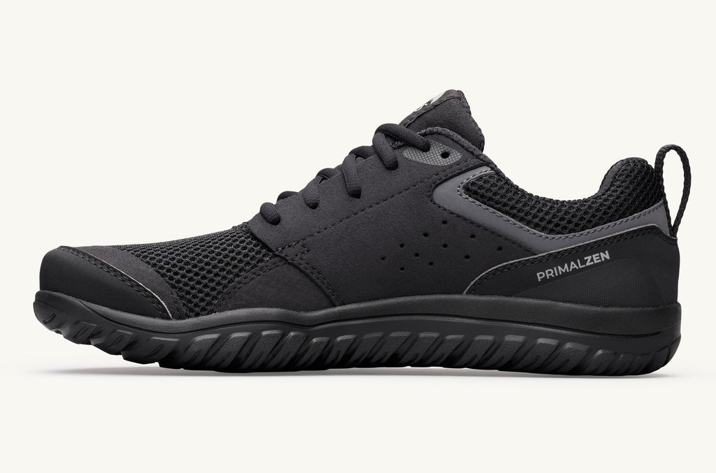 Black Men's Lems Sneakers Primal Zen | BUG2155LK