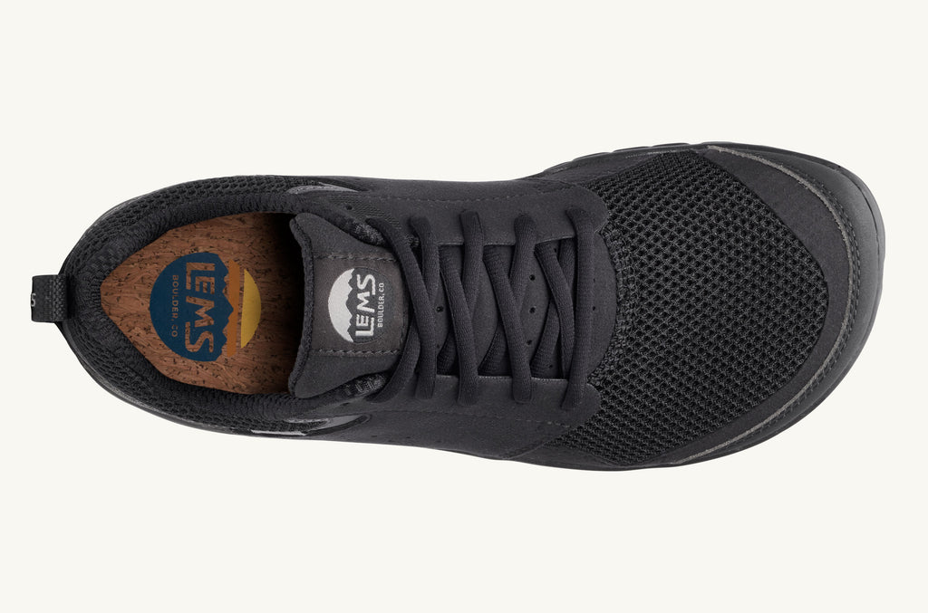 Black Men's Lems Sneakers Primal Zen | BUG2155LK