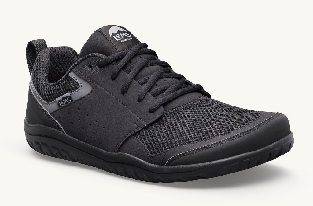 Black Men's Lems Sneakers Primal Zen | BUG2155LK