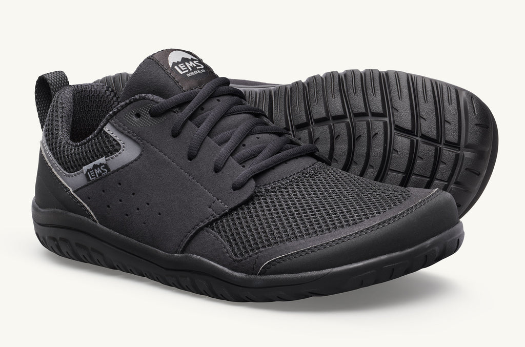 Black Men\'s Lems Sneakers Primal Zen | BUG2155LK