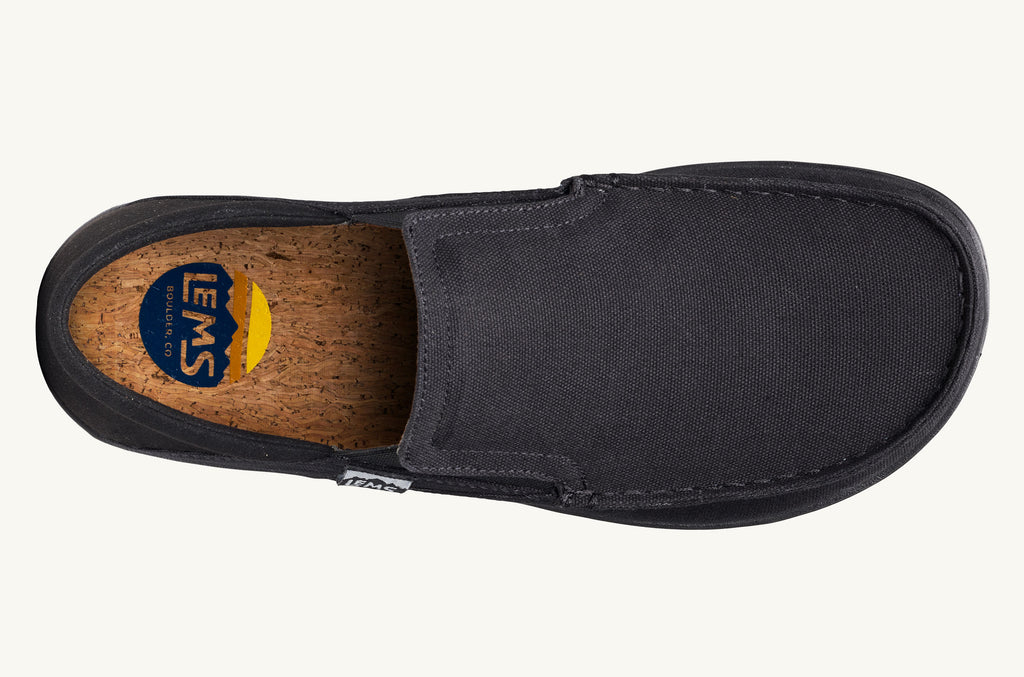 Black Women's Lems Slip On Shoes Drifter | FGV6945RJ