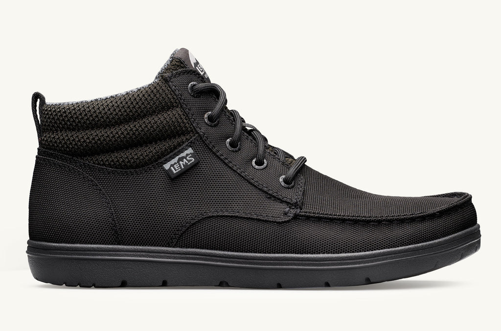 Black Women's Lems Vegan Boots Boulder | CQT6144TL