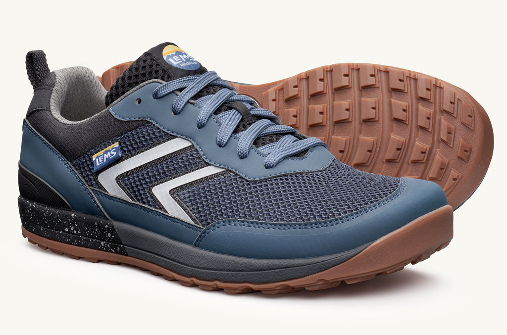 Blue Black Men\'s Lems Sneakers Primal Pursuit | BZP2349RF