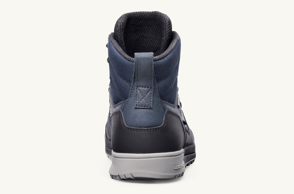Blue Grey Men's Lems Boots Waterproof Outlander | YFG3652ZN