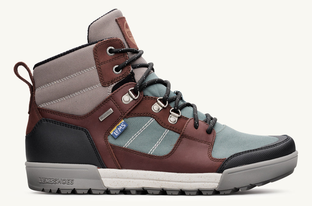 Blue Red Black Women's Lems Boots Waterproof Outlander | EWP151WO