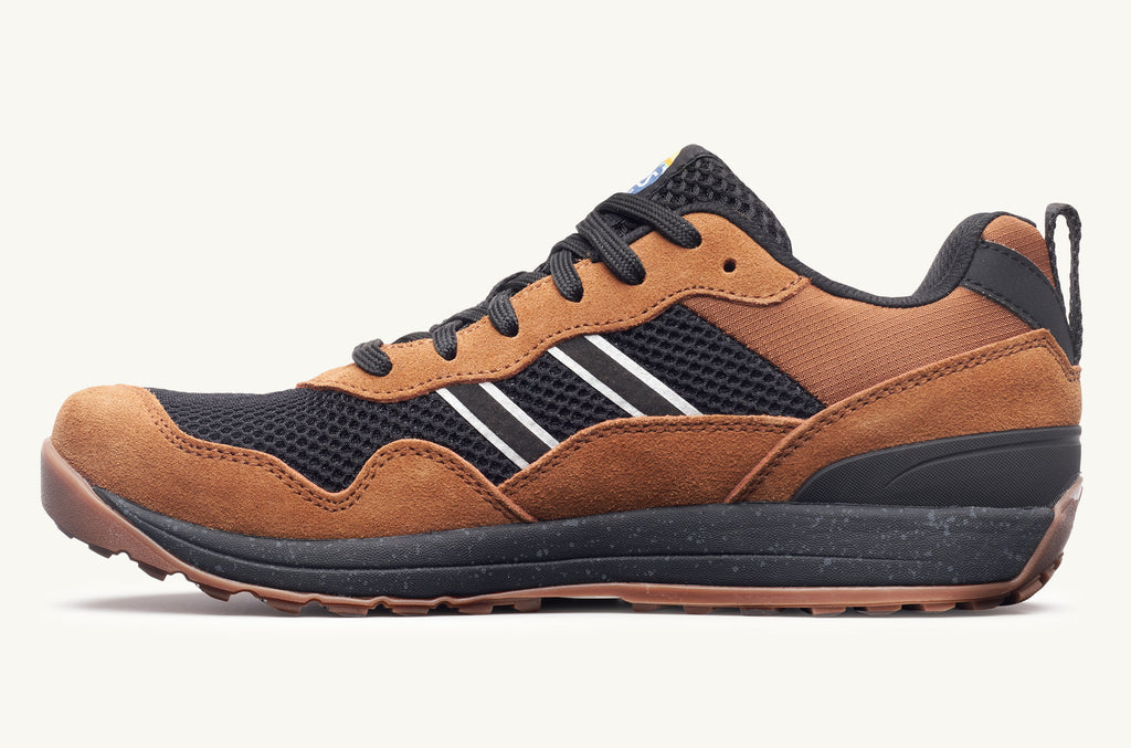 Brown Black Men's Lems Sneakers Primal Pursuit | WJI3638PR