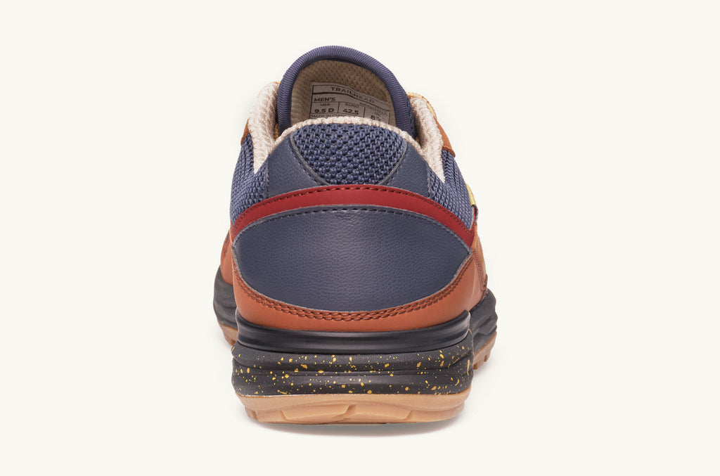 Brown Blue Men's Lems Sneakers Trailhead | SIF9047NB