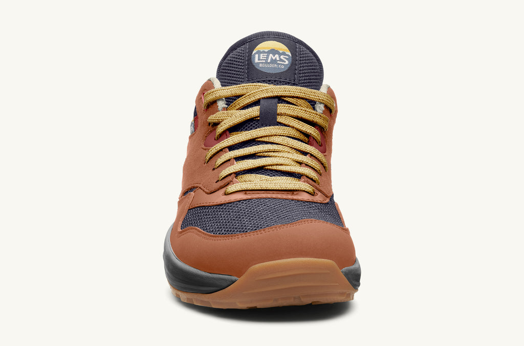 Brown Blue Women's Lems Sneakers Trailhead | LLB6754MQ