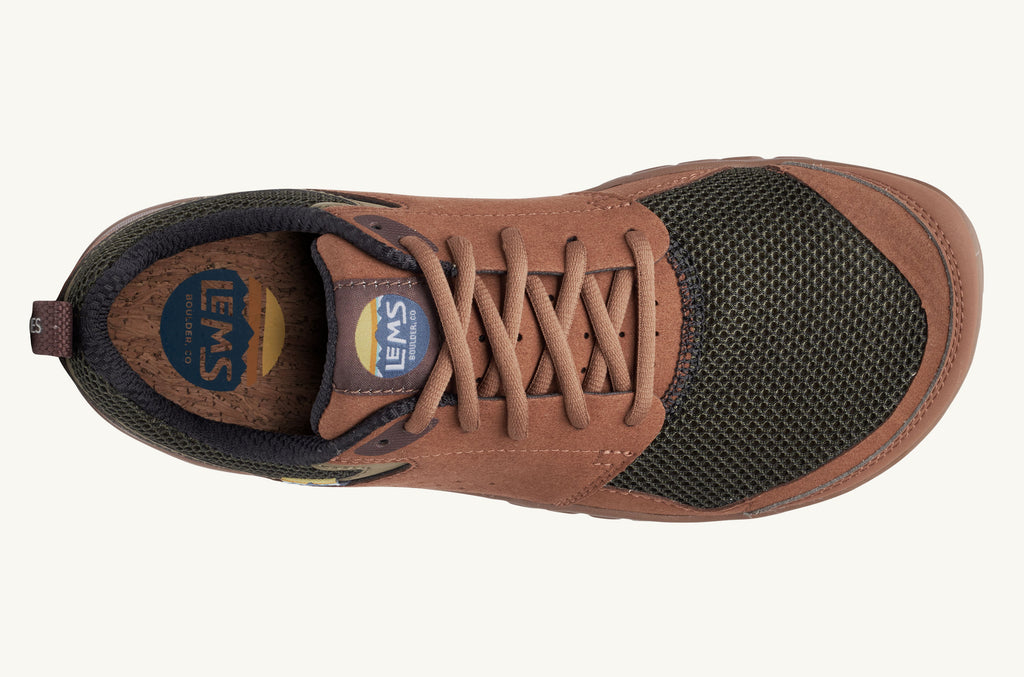 Brown Green Men's Lems Sneakers Primal Zen | IND4572QA