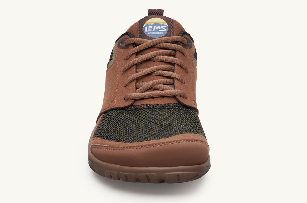 Brown Green Men's Lems Sneakers Primal Zen | IND4572QA