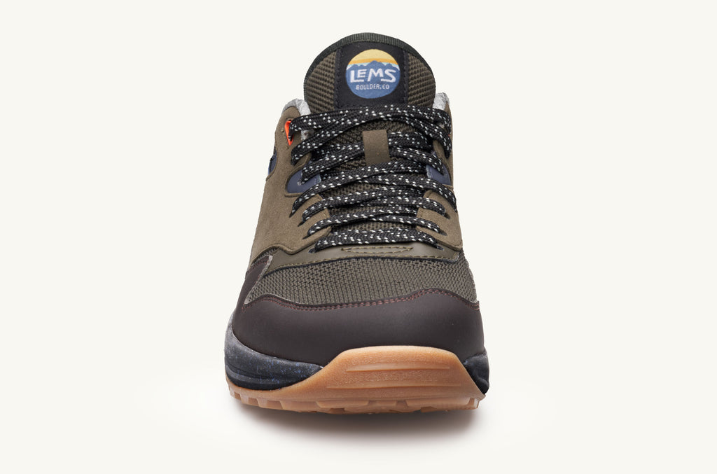 Brown Green Men's Lems Sneakers Trailhead | DNV6159SA