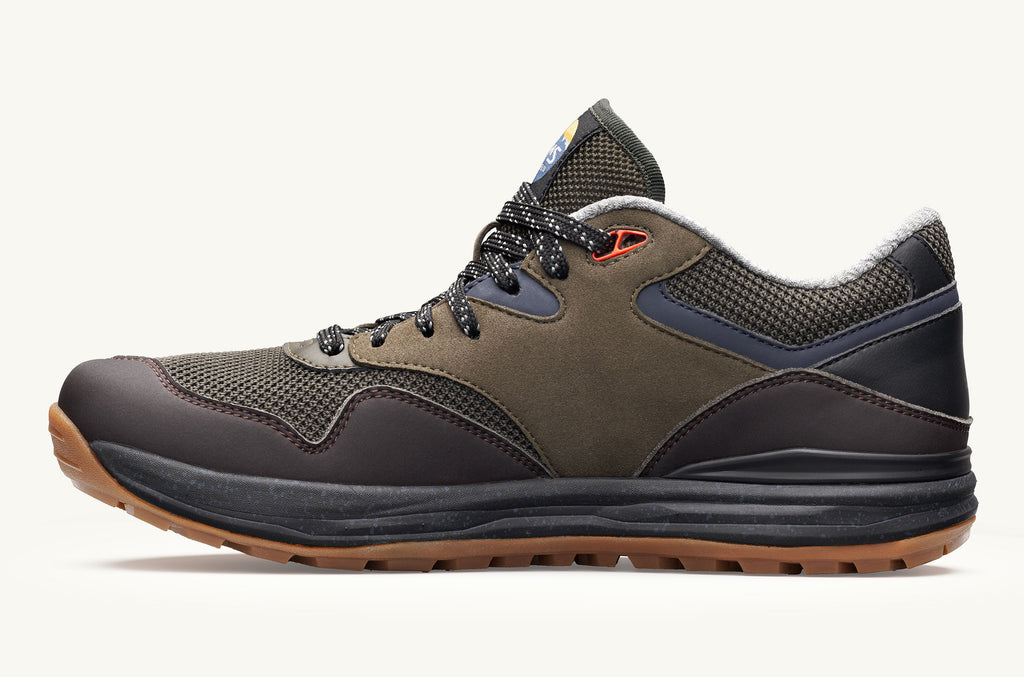 Brown Green Men's Lems Sneakers Trailhead | DNV6159SA