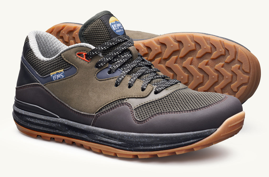 Brown Green Men\'s Lems Sneakers Trailhead | DNV6159SA