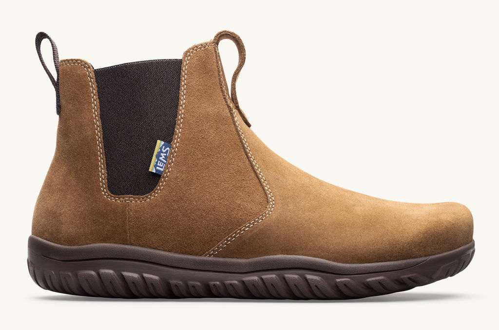 Brown Men's Lems Boots Chelsea | KEX28CH
