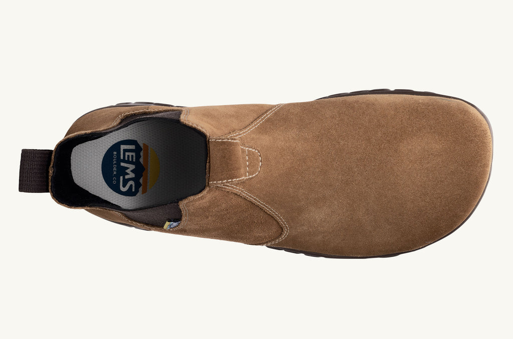 Brown Men's Lems Boots Chelsea | KEX28CH