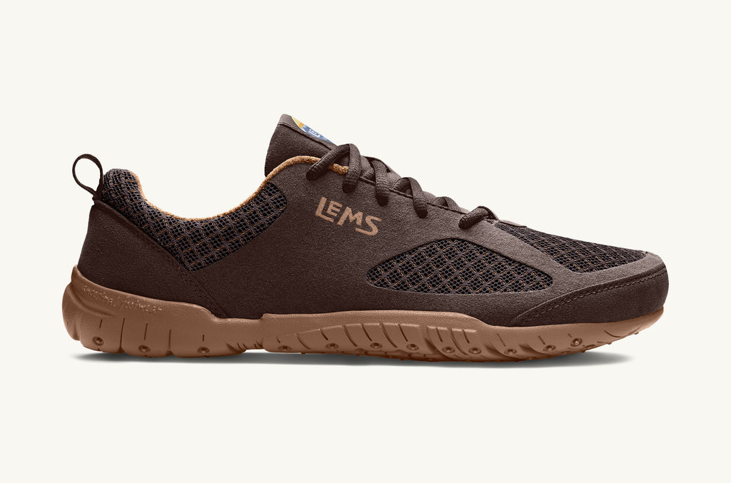Brown Men's Lems Sneakers Primal 2 | SQC7838DK