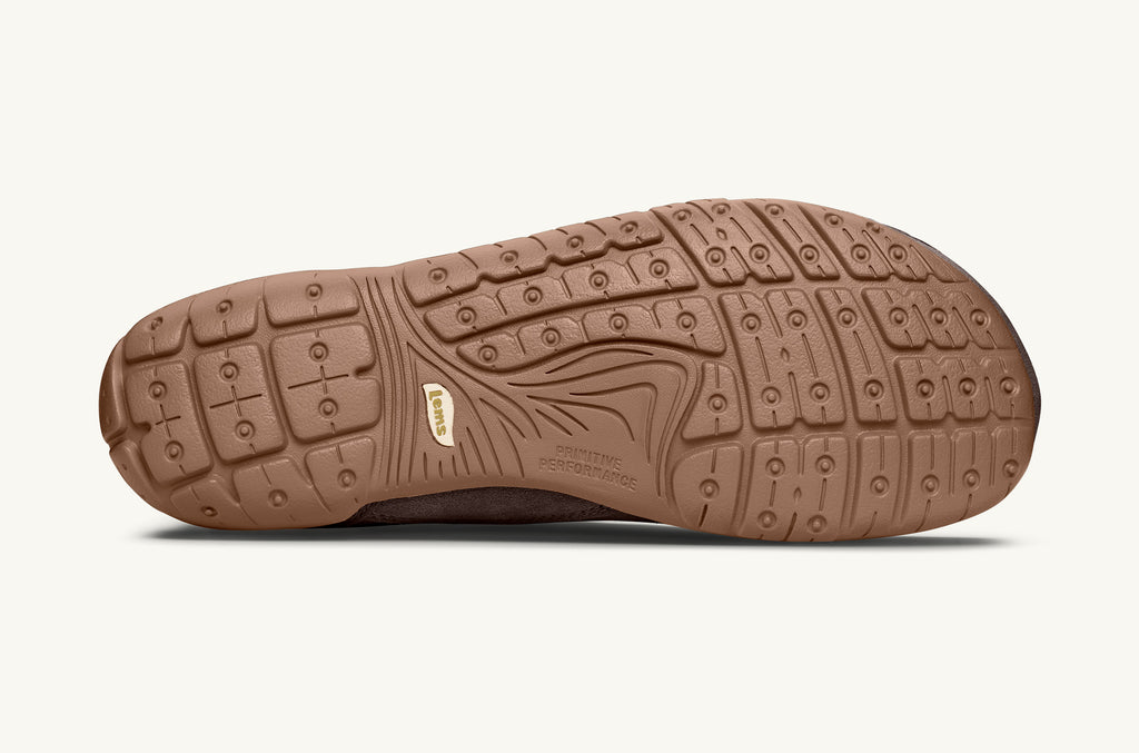 Brown Men's Lems Sneakers Primal 2 | SQC7838DK