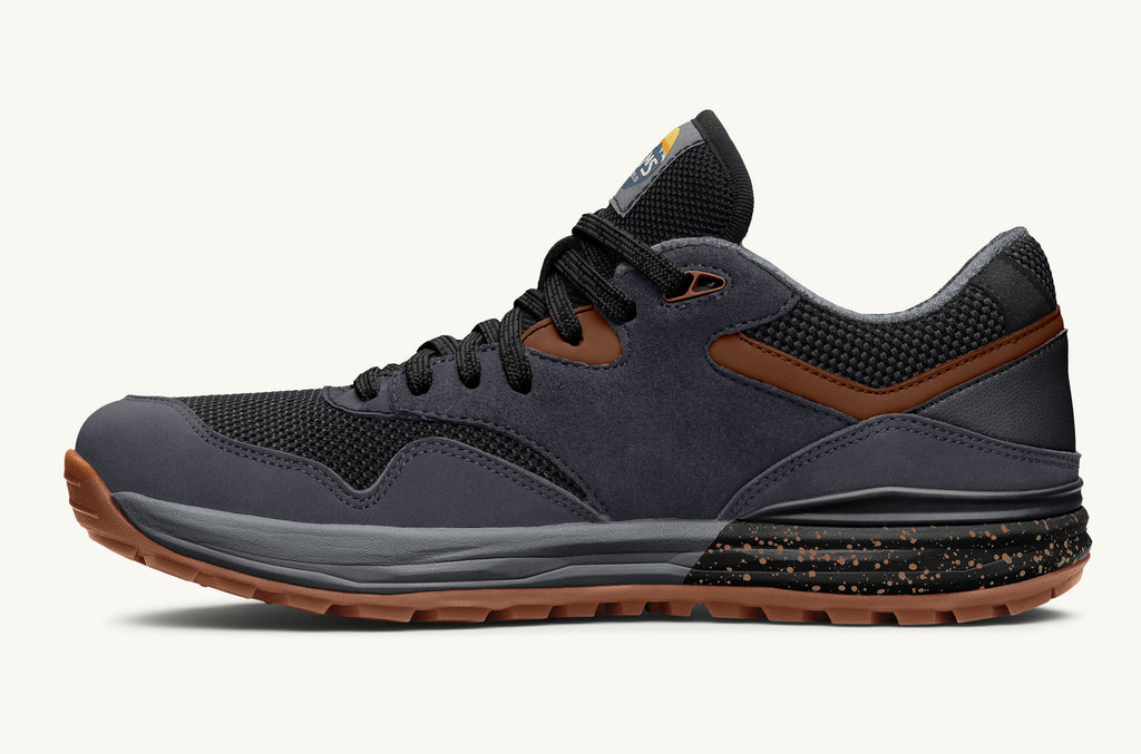 Dark Blue Black Men's Lems Sneakers Trailhead | MJK1015YP