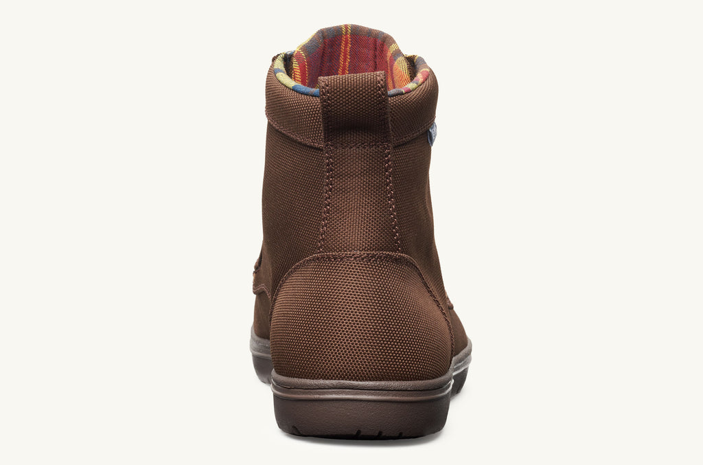 Dark Brown Men's Lems Nylon Boots Boulder | GVI548PS