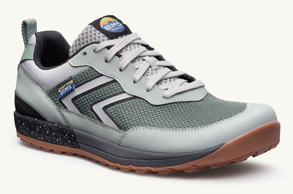 Green White Women's Lems Sneakers Primal Pursuit | ENI8199FK