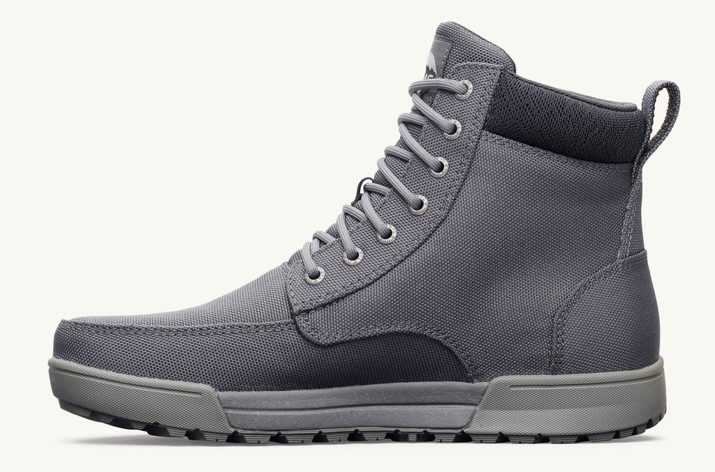 Grey Men's Lems Boots Waterproof Boulder Summit | EWP442AR