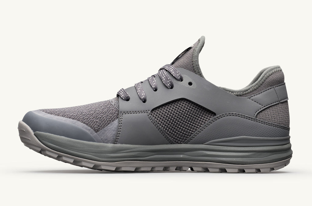 Grey Men's Lems Sneakers Mesa | QSK9739AY