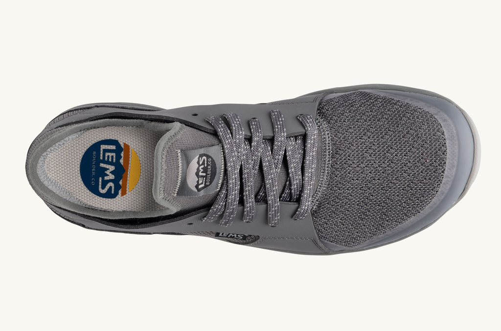 Grey Men's Lems Sneakers Mesa | QSK9739AY