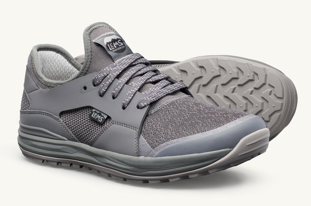 Grey Men\'s Lems Sneakers Mesa | QSK9739AY