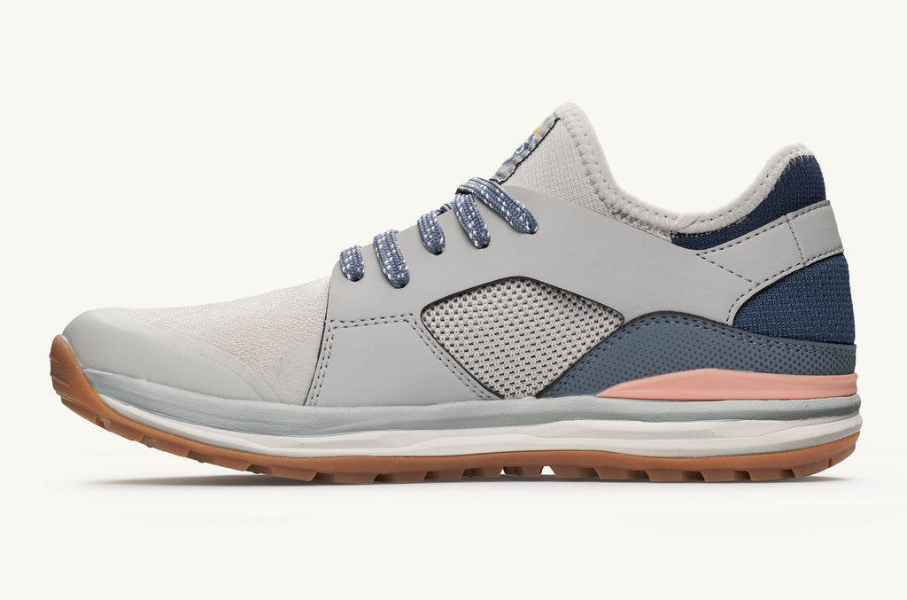 Grey Navy Women's Lems Sneakers Mesa | VDI931UL